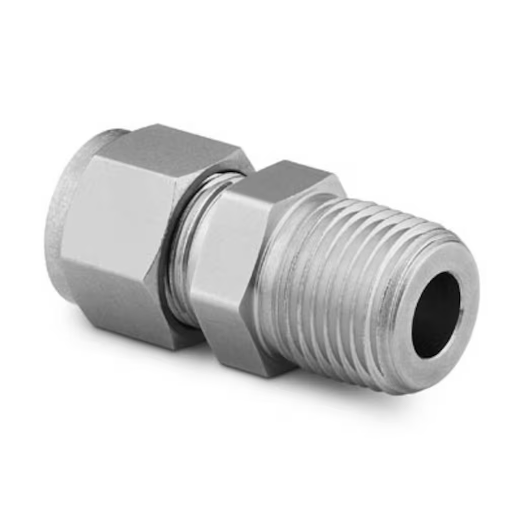 1/2in Tube OD, 3/8in Male NPT