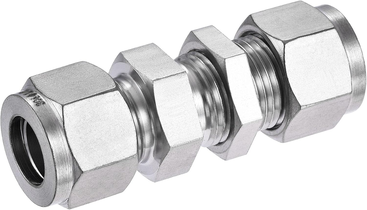Bulkhead, 1/2in Tube OD