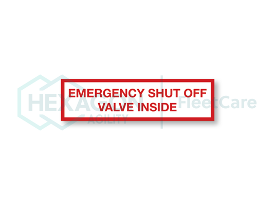 EMERGENCY SHUT OFF