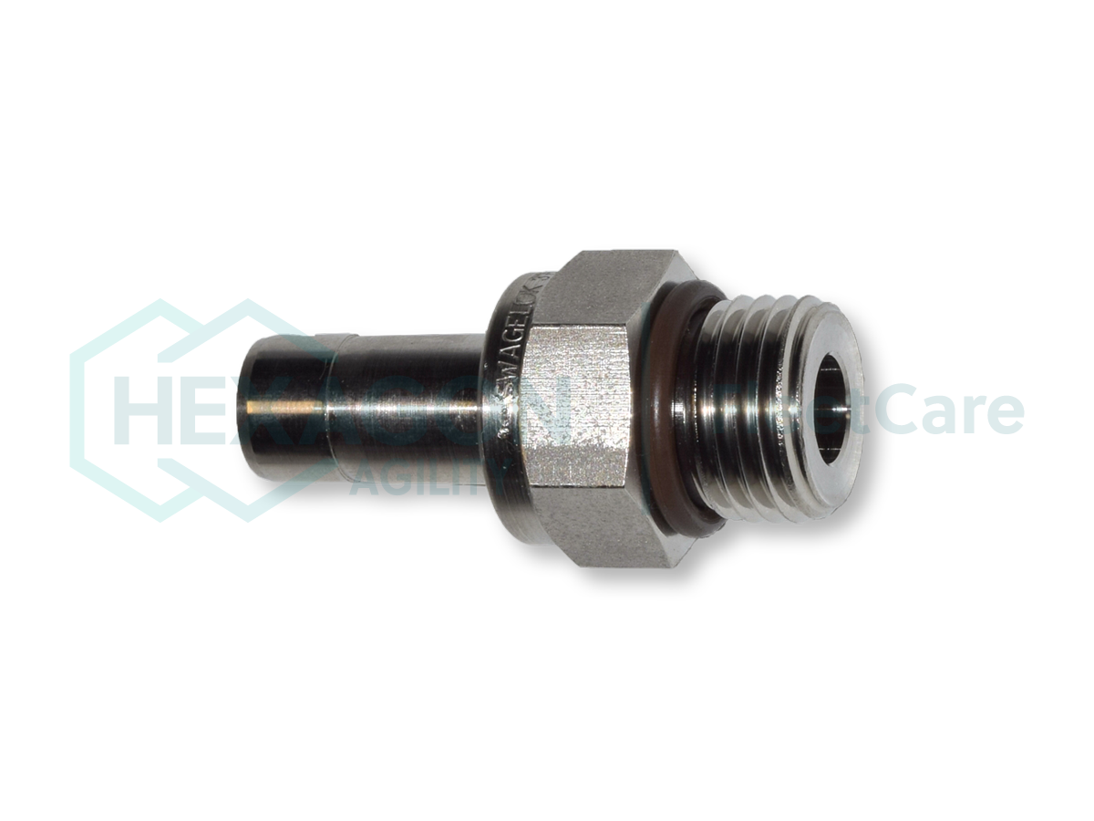 3/8 TUBE STUB X 9/16-18 SAE