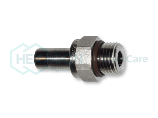 3/8 TUBE STUB X 9/16-18 SAE