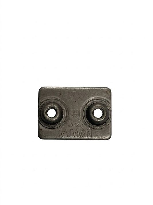 Tube Clamp, Weld Plate, 1/2in