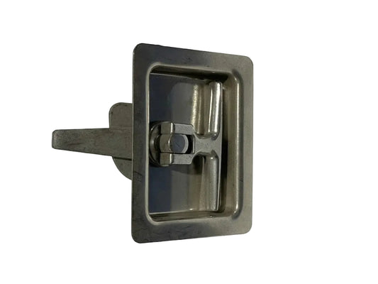 Latch, SS, Flush Cup, Polished