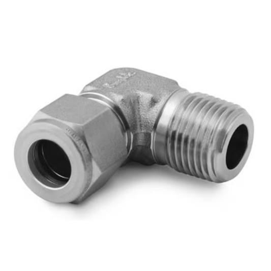 Elbow, 1/2in Tube OD, 1/4in Male NPT