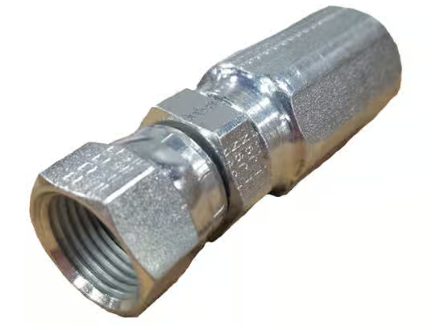 Swivel 12 Female JIC, 12 Hose Reusable Fitting
