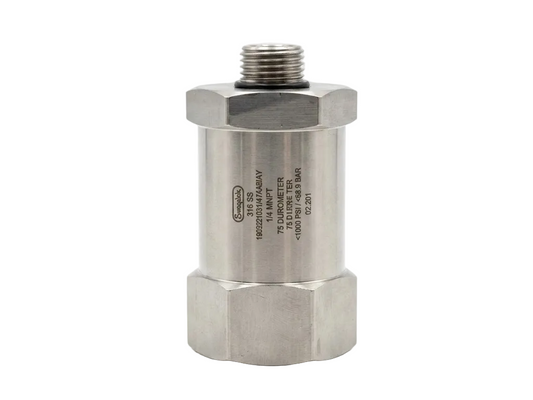 Check Valve, 6000 psi,